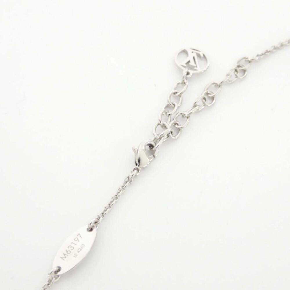 LOUIS VUITTON Silver Necklace - Picture 3 of 4